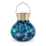 Allsop Home & Garden 5" Handblown Glass Solar Tea Lantern
