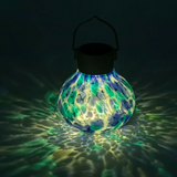 Allsop Home & Garden 5" Handblown Glass Solar Tea Lantern