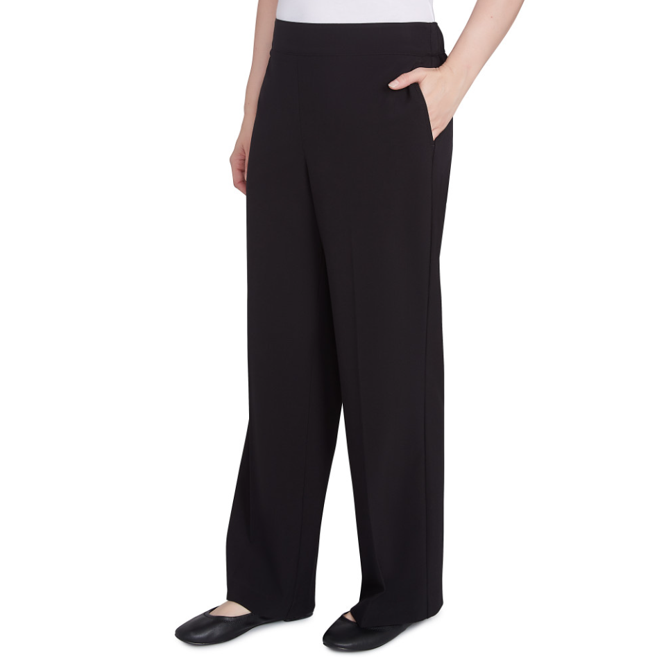 Ruby Rd. Womens Tropical Wide Leg Pull-On Pants