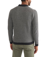 Marine Layer Mens Liam Long Sleeve Polo Sweater