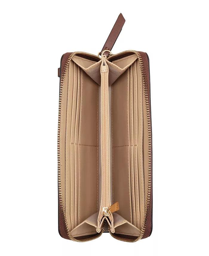 Nine West Lockup 9S Zip Around Wallet
