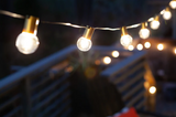 Allsop Home & Garden 25' LED G40 Bistro String Lights - 25 Bulbs (120V)