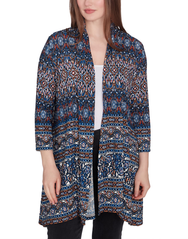 Ruby Rd. Womens Open Front Knit Cardigan