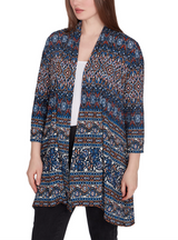 Ruby Rd. Womens Open Front Knit Cardigan