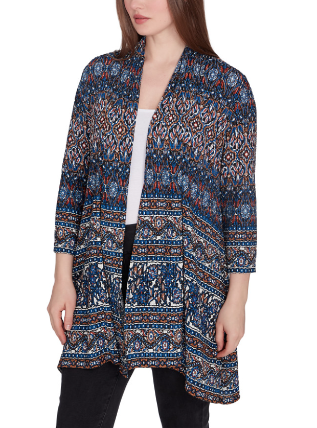 Ruby Rd. Womens Open Front Knit Cardigan