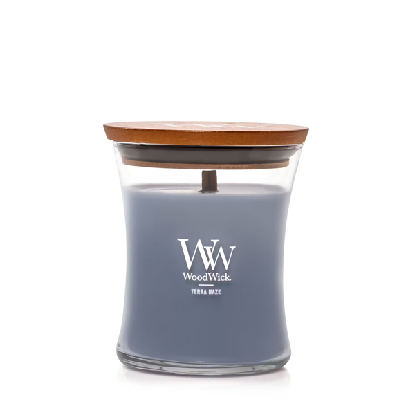 WoodWick Medium Hourglass Candle - Terra Haze