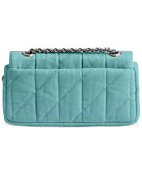 Coach Tabby 20 Quilted Denim Shoulder Handbag