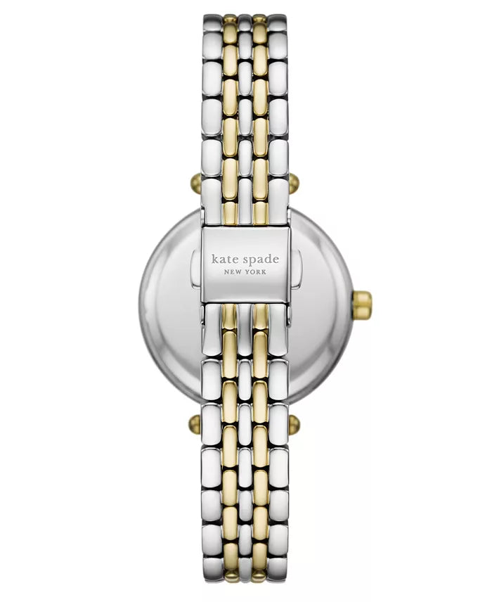 Kate Spade Gracie Round Three-Hand Two-Tone Watch