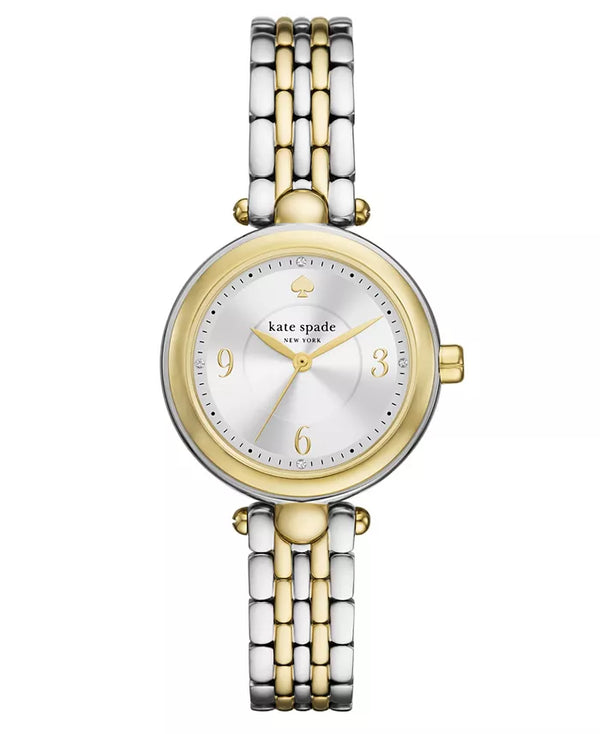 Kate Spade Gracie Round Three-Hand Two-Tone Watch