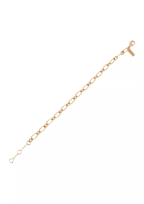 Coach Charm Starter Chain Link Bracelet - Gold Plated