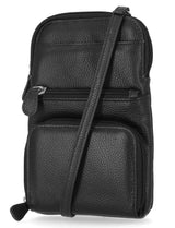Mundi Little Miracle Leather Phone Crossbody Handbag