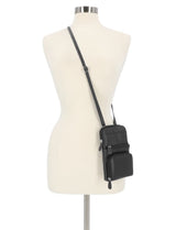 Mundi Little Miracle Leather Phone Crossbody Handbag