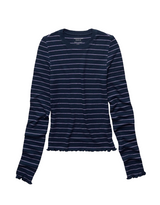 American Eagle Womens AE Sofy & Sexy Waffle Long Sleeve T-Shirt