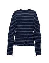 American Eagle Womens AE Sofy & Sexy Waffle Long Sleeve T-Shirt
