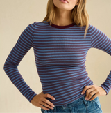 American Eagle Womens AE Cozy Crew Neck Long Sleeve T-Shirt