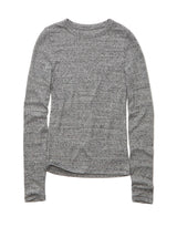 American Eagle Womens AE Cozy Crew Neck Long Sleeve T-Shirt