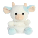Aurora Palm Pals 5" Skyla Blueberry Cow Plush Toy