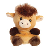 Aurora Palm Pals 5" Hubert Highland Cow Plush Toy