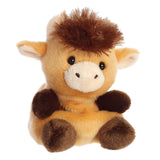 Aurora Palm Pals 5" Hubert Highland Cow Plush Toy