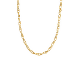 COACH Gold Brushed Link Chain Necklace