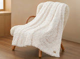 UGG Adalee Faux Rabbit Fur Throw Blanket -  Natural