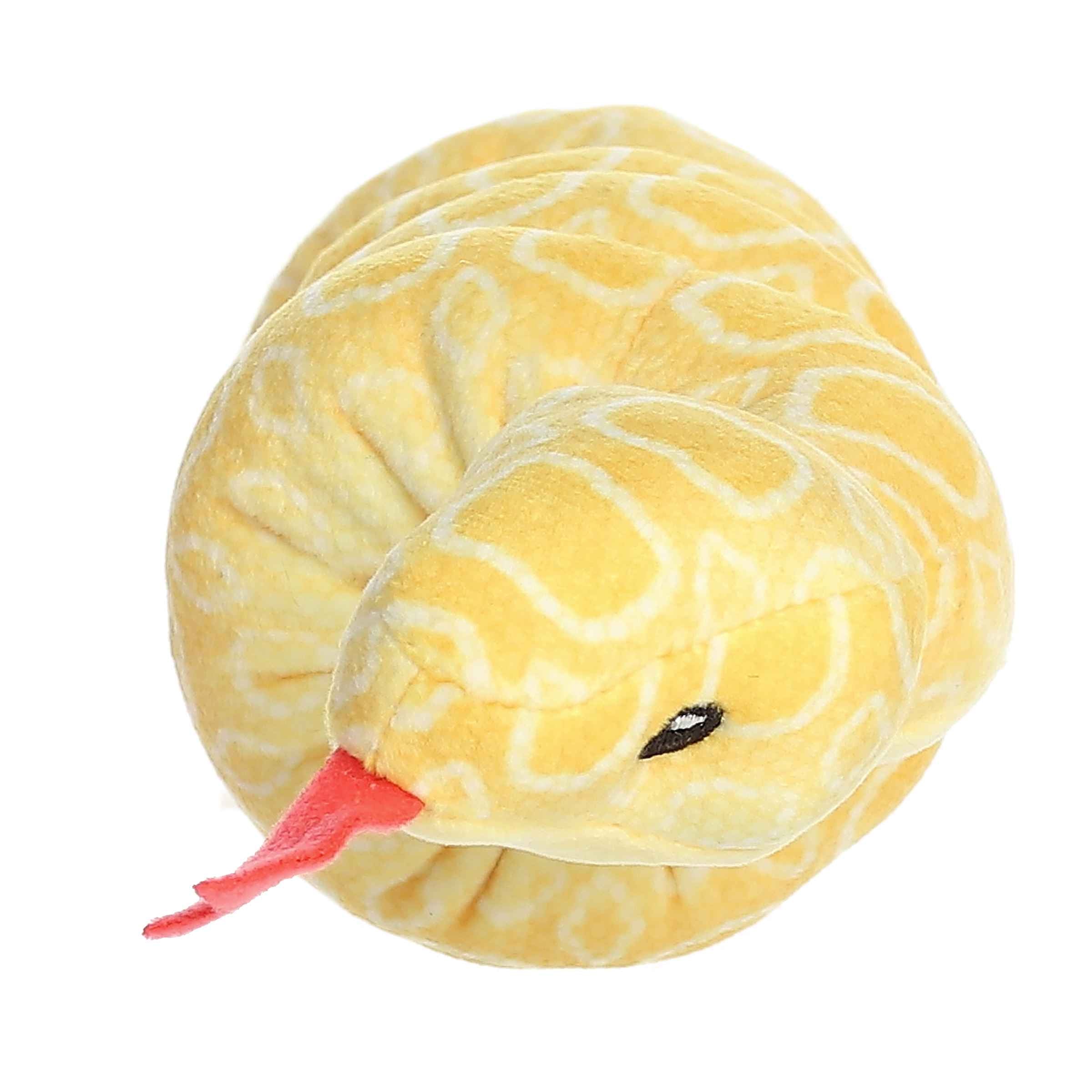 Aurora Snake Wrist Wranglers Albino Burmese Python Plush Toy
