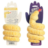 Aurora Snake Wrist Wranglers Albino Burmese Python Plush Toy