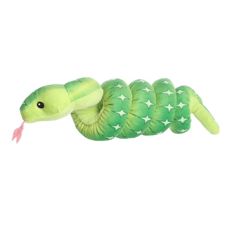 Aurora Snake Wrist Wranglers Emerald Tree Boa Plush Toy