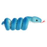 Aurora Snake Wrist Wranglers Blue Pit Viper Plush Toy