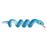 Aurora Snake Wrist Wranglers Blue Pit Viper Plush Toy