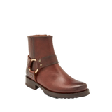 Frye Ladies Veronica Harness Short Brown Western Boots