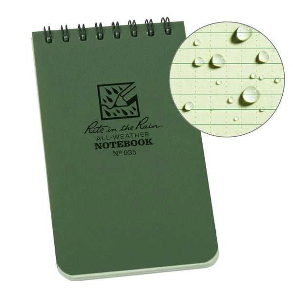 Rite In The Rain 3" x 5" Top Spiral Notebook