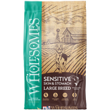 Wholesomes Sensitive Skin & Stomach Large Breed with Salmon Protein Dog Food - 30 lbs.