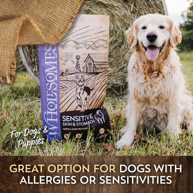 Wholesomes Sensitive Skin & Stomach with Lamb Protein Dog Food - 30 lbs.