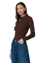 Joe's Jeans Womens Lisa Polo Sweater