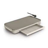 bella 10" x 20" Electric Griddle With Warming Tray