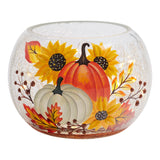 Studio 66 Sunshine & Pumpkins Lighted Bowl