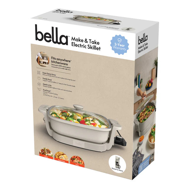 bella Make & Take Electric Skillet
