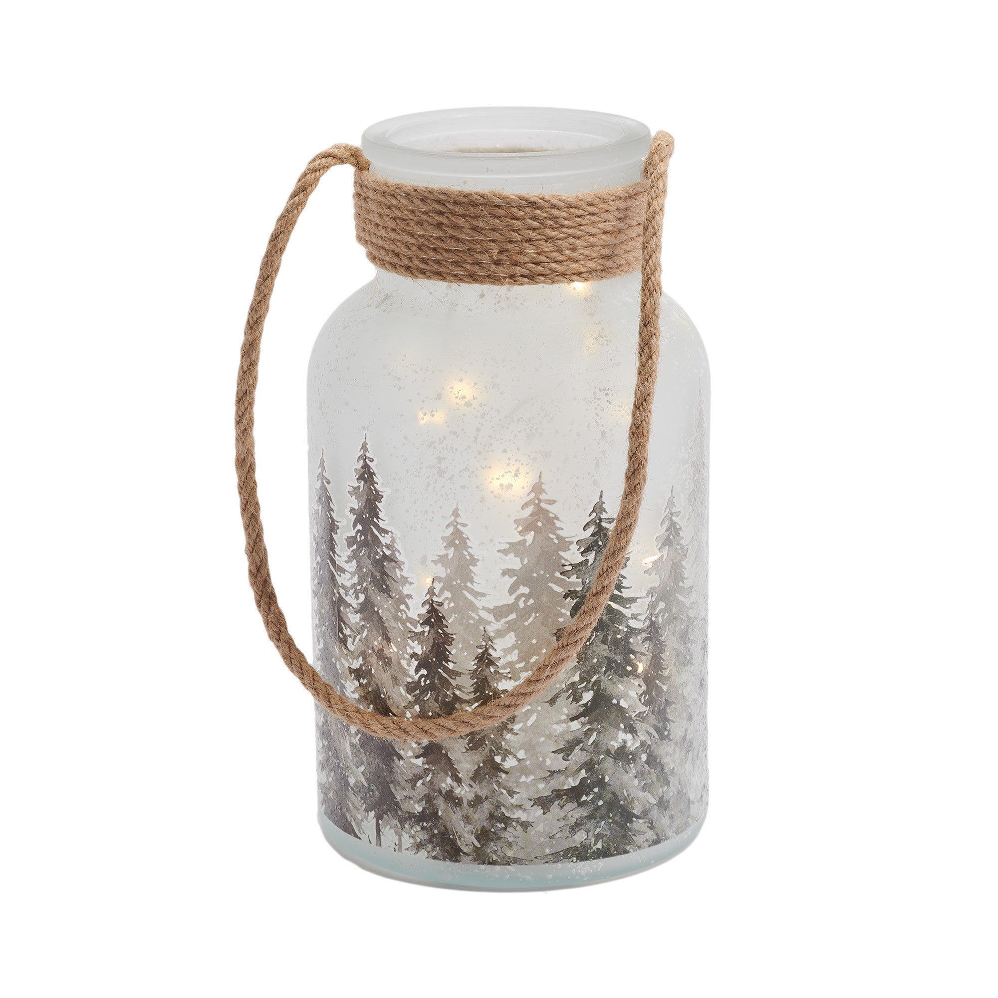 Studio 66 Majestic Forest Starry Lights Large Lantern