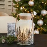 Studio 66 Majestic Forest Starry Lights Large Lantern