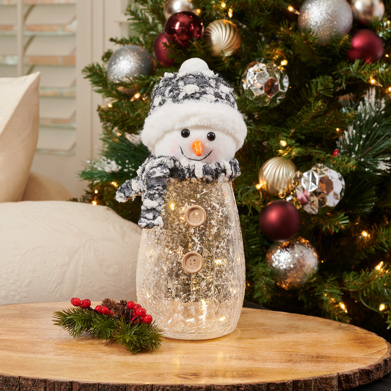 Studio 66 Cassie Snowman Lighting Table Decor