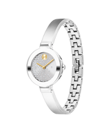 Movado Womens BOLD Bangle Silver Watch