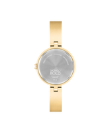 Movado Womens BOLD Bangle Gold-Tone Watch