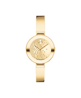 Movado Womens BOLD Bangle Gold-Tone Watch