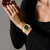 Movado Mens BOLD Quest Gold-Tone Watch