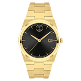 Movado Mens BOLD Quest Gold-Tone Watch