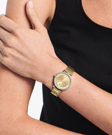 Movado Womens BOLD Evolution 2.0 Gold-Tone Watch
