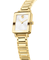 Movado Womens BOLD Evolution 2.0 Mini Gold-Tone Watch