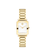 Movado Womens BOLD Evolution 2.0 Mini Gold-Tone Watch
