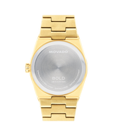 Movado Mens BOLD Quest Gold-Tone Watch